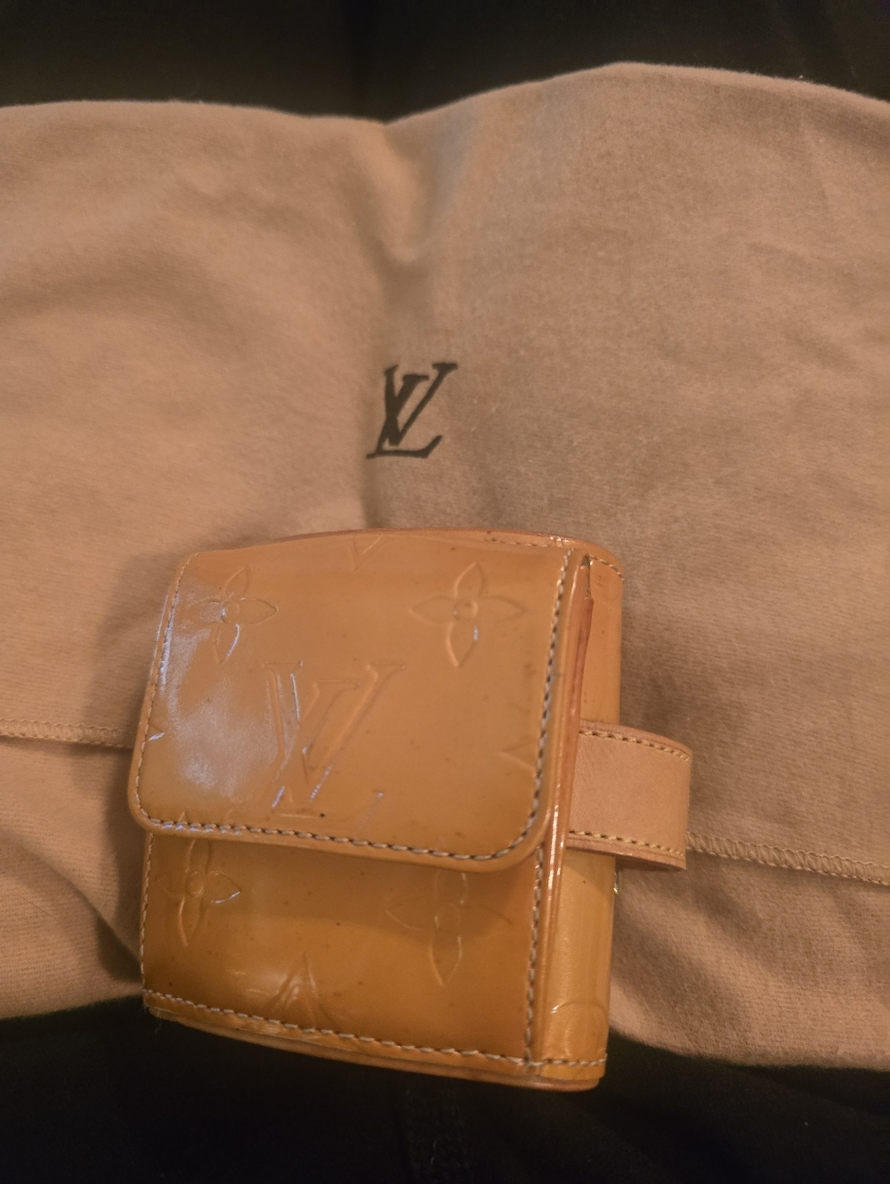 Louis Vuitton Monogram Vernis Yellow Patent Leather Bracelet